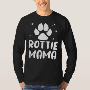 Rottie Mama Rottweiler Lover Hond Mam T-shirt