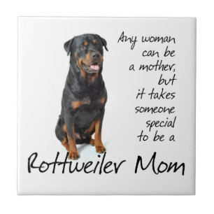 Rottie mama Tile Tegeltje