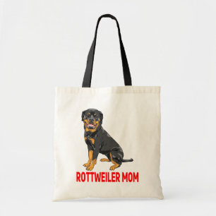 Rottie Mom Puppy Chig Cadeau mignon Sac fourre-tou