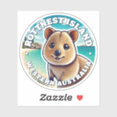 Rottnest Island, Australie occidentale Sticker Quo (Feuille)