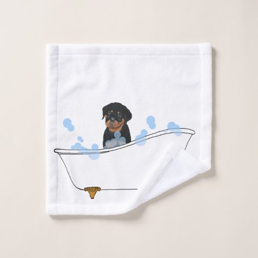 Rottweiler  (Gant de toilette)