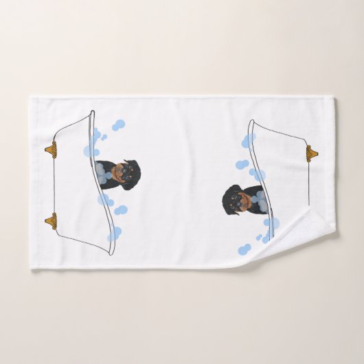 Rottweiler  (Serviette à main)