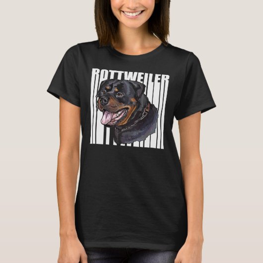 Rottweiler 10 t-shirt (Voorkant)