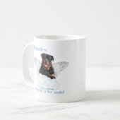 Rottweiler Angel Koffiemok (Voorkant links)