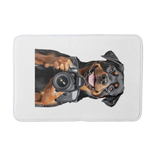 Rottweiler badmat (Voorkant)