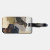 Rottweiler Bagagelabel (Achterkant horizontaal)