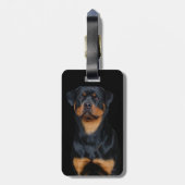 Rottweiler bagagelabel (Achterkant verticaal)