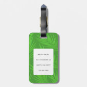 Rottweiler-Bagagelabels Bagagelabel (Achterkant verticaal)