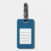 Rottweiler-Bagagelabels Bagagelabel (Achterkant verticaal)