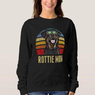 Rottweiler Best Rottie Dog Ma Ever Retro Sunset B Trui