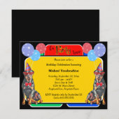 Rottweiler Birthday Barker Kaart (Voorkant / Achterkant)