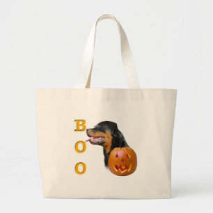 Rottweiler Boo Grote Tote Bag