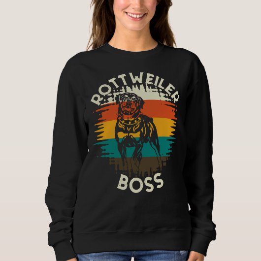 Rottweiler Boss Trui (Voorkant)
