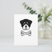 Rottweiler Briefkaart (Staand voorkant)