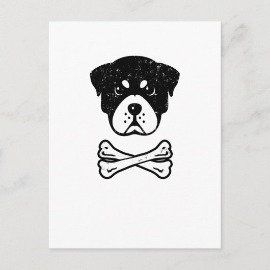 Rottweiler Briefkaart (Voorkant)