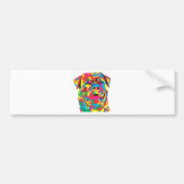 rottweiler bumpersticker (Voorkant)