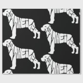 Rottweiler Cadeaupapier (Vlak)