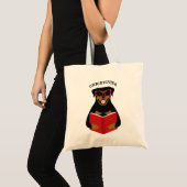 Rottweiler-Canvas tassen (Voorkant (product))