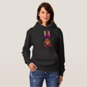 Rottweiler Carnaval Clown Hoodie (Voorkant volledig)