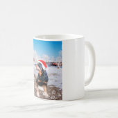 Rottweiler Casquette de Noël Café Mug 11 oz (Devant droit)