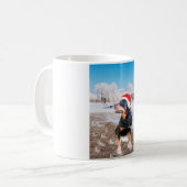 Rottweiler Casquette de Noël Café Mug 11 oz (Devant gauche)