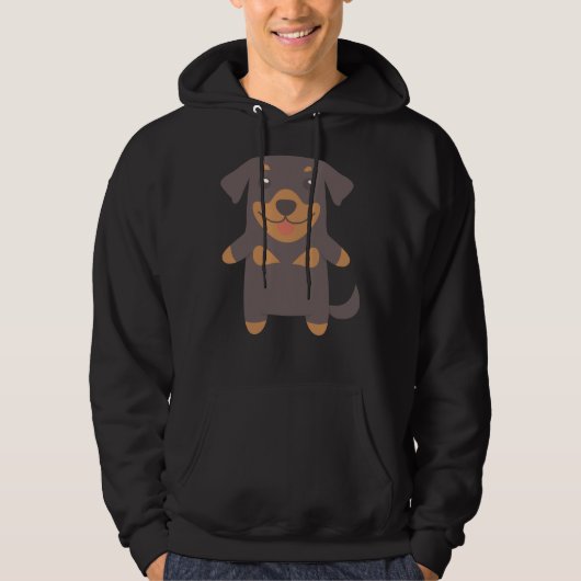 Rottweiler Classic 26 Hoodie (Voorkant)