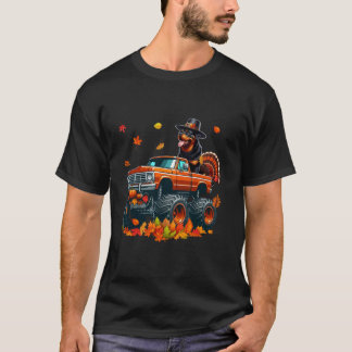 Rottweiler cosplay Turkije op monstertruck Thanksg T-shirt