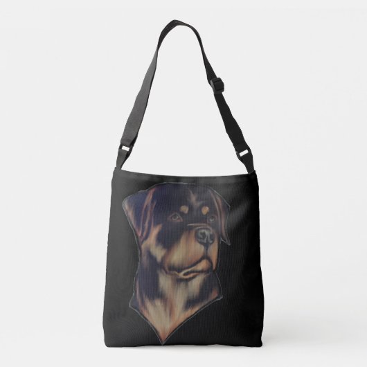 Rottweiler Crossbody Tas (Achterkant)