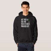 Rottweiler Dad Funny Hoodie (Voorkant volledig)
