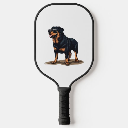 Rottweiler De Explorer Pickleball Paddle (Voorkant)