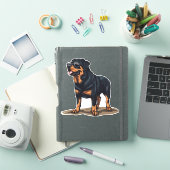 Rottweiler De Explorer Sticker (iPad Cover)