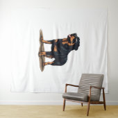 Rottweiler De Explorer Wandkleed (In Situ (horizontaal))
