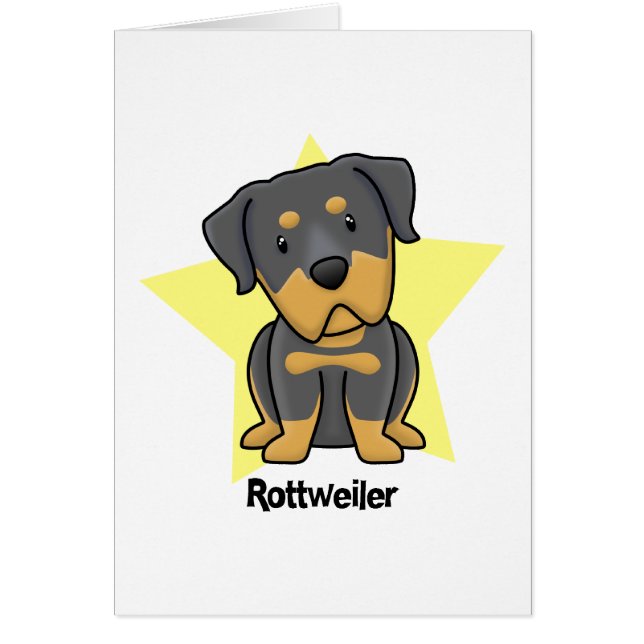 Rottweiler d'étoile de Kawaii (Devant)