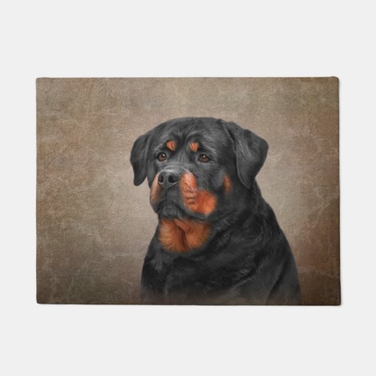 Rottweiler Deurmat (Voorkant)