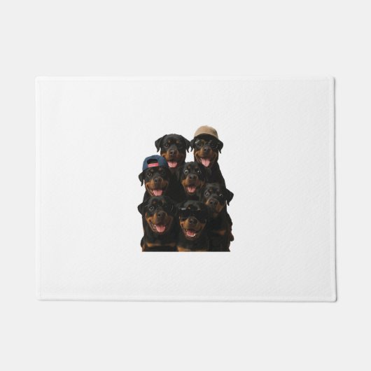 Rottweiler Deurmat (Voorkant)