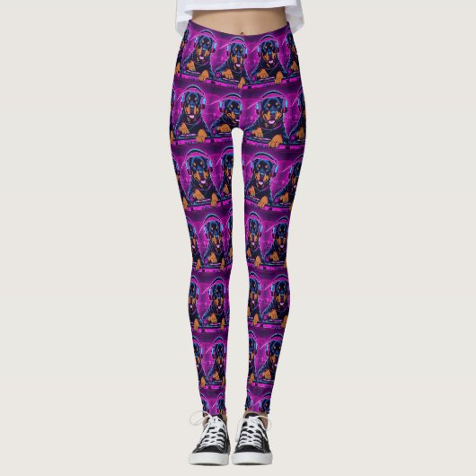 Rottweiler Djing Leggings 3 (Devant)