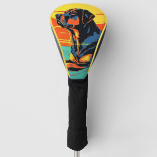 Rottweiler Dog 003 - Bruno Pokopen Golfheadcover