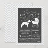 Rottweiler Dog Baby shower Genderneutraal Rotty Kaart (Voorkant / Achterkant)
