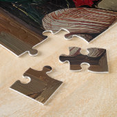 Rottweiler Dog Christmas  Beach Legpuzzel (Zijkant)