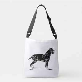 Rottweiler Dog Design Crossbody Tas