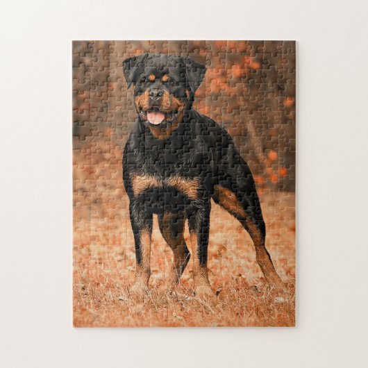 Rottweiler Dog Legpuzzel (Verticaal)