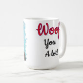 Rottweiler dog love mug koffiemok (Voorkant rechts)