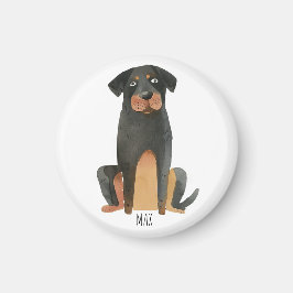 Rottweiler Dog Magneet