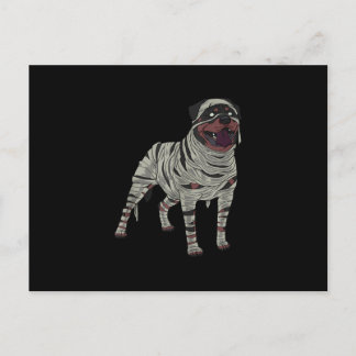 Rottweiler Dog Mummy Halloween Costume Hondenliefh Aankondigingskaart