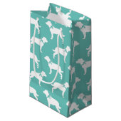 Rottweiler Dog Puppy Rottie Klein Cadeauzakje (Voorkant Gekanteld)