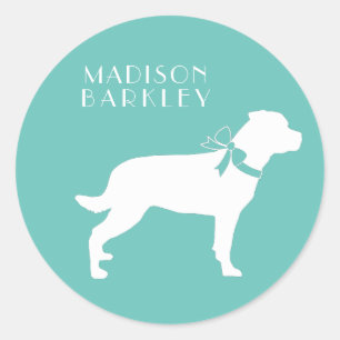Rottweiler Dog Puppy Rottie Ronde Sticker