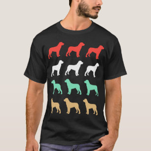 Rottweiler Dog Retro T-shirt