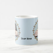 Rottweiler Dog Rijden Auto mok (Center)