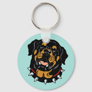 rottweiler dog sleutelhanger