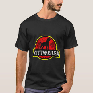 Rottweiler Dog Sunset Bijpassende Familie Voor T-shirt